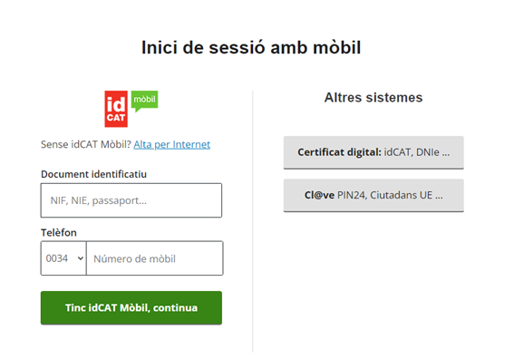 Screen VÀLid access method selection.png